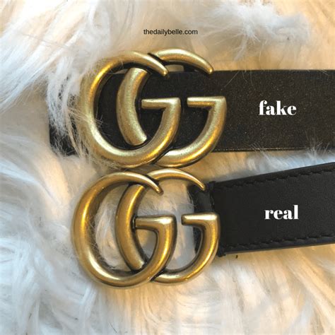 gucci originale vs fake|how to authenticate gucci belt.